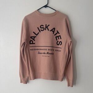 Paliskates Palisades, CA Pink Graphic Sweatshirt